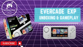 Evercade EXP, Unboxing and Gameplay