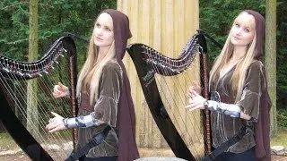 LORD OF THE RINGS Medley - Harp Twins