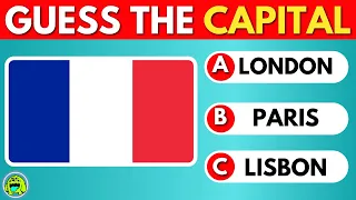 Guess The Capital City Of The Country | Capital City Quiz 🌍