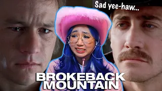 **BROKEBACK MOUNTAIN**?? MORE LIKE BROKE MY HEART!! FIRST TIME WATCH