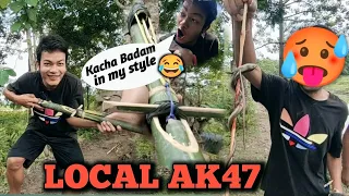 I made local Ak47 by bambo se local Ak47 bana diya 🔥||@crazya2z