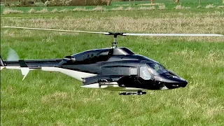 Airwolf, Roban 800 RC Helicopter, Trimming Flight