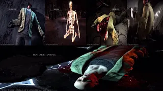 Mortal Kombat X - All Joined Faction Kills on Jason Voorhees *Ummasked* (1080p 60fps)