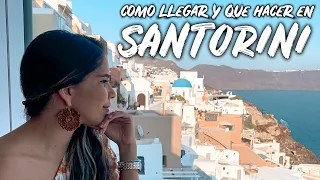 Qué Hacer en SANTORINI - Viajamos a GRECIA ¿Que hacer en 3 DÍAS en las ISLAS GRIEGAS?