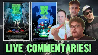 TMNT 1990 & TMNT II: The Secret of The Ooze (Double Feature LIVE Commentaries!)