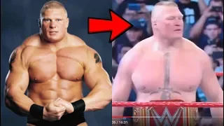 Why has Brock Lesnar been losing all his Muscle?