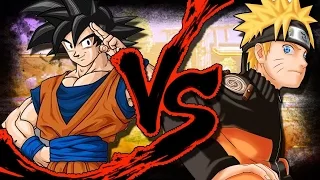 Goku vs Naruto (Naruto Shippuden vs Dragon Ball Z)