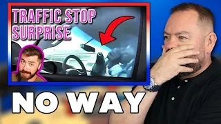 Cop Gets Shot in the HEAD and Still Chases Down Suspect! REACTION | OFFICE BLOKES REACT!!