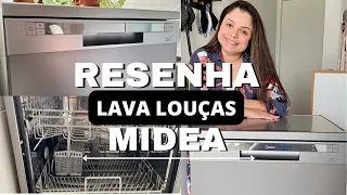 LAVA-LOUÇAS MIDEA | RESENHA COMPLETA E DETALHADA | É BOA OU NÃO | VALE A PENA TER?!? | Laís Duo ✨