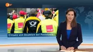 TV Doku: Poststreik landet vor Gericht - ZDF Heute