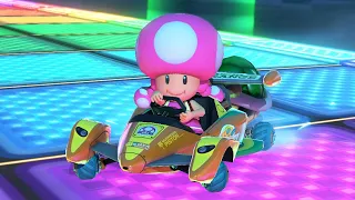 Mario Kart 8 Deluxe - 200cc Triforce Cup (Toadette Gameplay)