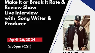 Make It or Break It Rate & Review with Special Guest Wil Guice