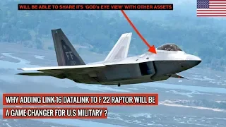 ALL U.S AIR FORCE F22 RAPTORS WILL HAVE LINK 16 INSTALLED !