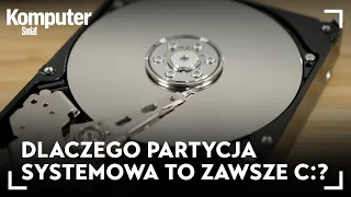 Dlaczego partycja systemowa to zawsze C:? KŚ wyjaśnia kolejność dysków