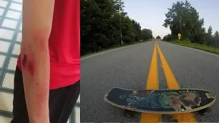 Longboarding | INSANE LONGBOARD FAIL @60kph! + BLOOD WARNING (NOT CLICKBAIT!!!)