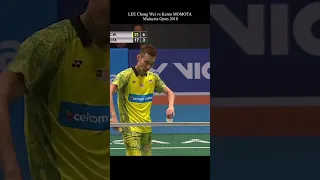 LEE Chong Wei vs Kento MOMOTA l Malaysia Open 2018