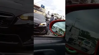 Motor vs. Kotse sa Baguio-spotted