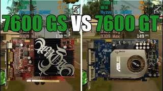 GeForce 7600 GS vs GeForce 7600 GT Test In 6 Games (No FPS Drop - Capture Card)