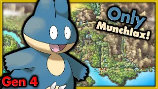 Can I Beat Pokemon Heart Gold with ONLY Munchlax? 🔴 Pokemon Challenges ► NO ITEMS IN BATTLE