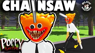 [ NEW UPDATE ] HOW TO GET CHAINSAW HUGGY  / POPPY PLAYTIME MORPHS / Roblox