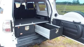 Mitsubishi Pajero Drawer System