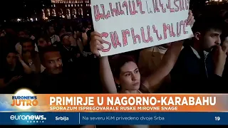 Protesti u Jerevanu, slavlje u Bakuu zbog Nagorno-Karabaha