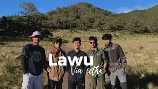 JUNI FULL CERAH - PENDAKIAN GUNUNG LAWU Via Candi Cetho ~ Trek Terpanjang Dengan View Terbaik