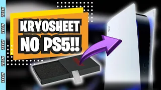 INSTALANDO KRYOSHEET NO PLAYSTATION 5: Chega de Superaquecimento!!