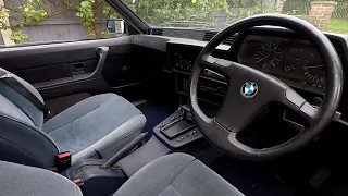 Taking the BMW 635csi for a drive
