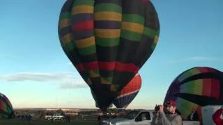 2011 Albuquerque International Balloon Fiesta Sunrise after a mass ascension