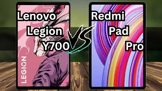 Lenovo Legion Y700 VS Redmi Pad Pro