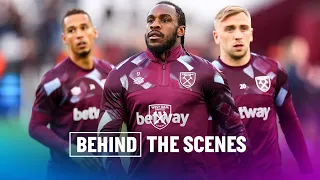 West Ham 2-1 AZ Alkmaar | Benrahma and Antonio Seal Comeback Win | Behind The Scenes