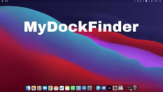 MyDockFinder Оболочка MacOS для Windows 1011 | MacOS Skin On Windows 1011