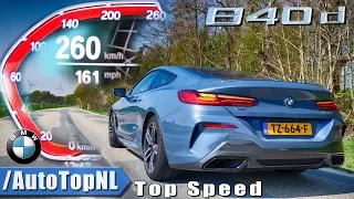 BMW 8 Series 840d xDrive ACCELERATION & TOP SPEED 0-260km/h | 0-162MPH by AutoTopNL