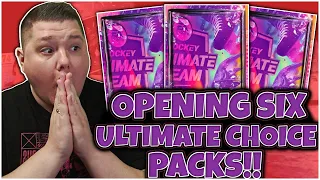 OPENING SIX ULTIMATE CHOICE PACKS! | NHL 23 PACK OPENING