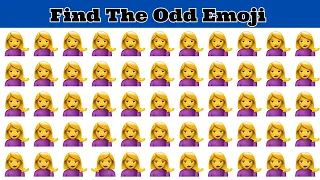 Find The Odd One Out Emoji | Find Odd Emoji Quiz logo quiz challenge part #45 Mind Blast Quiz