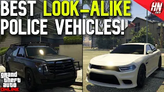 Top 10 Police Look-Alike Vehicles In GTA Online!