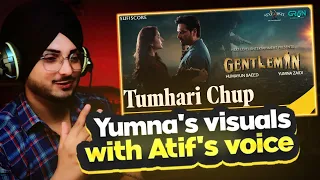 Indian Reaction on Tumhari Chup | Gentleman | Atif Aslam |Humayun Saeed, Yumna Zaidi, Zahid ahmed