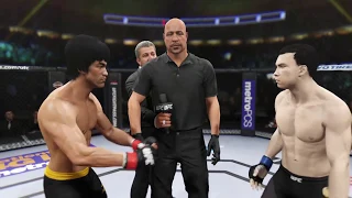 🐉Bruce Lee vs. Ip Man (EA Sports UFC 2) - CPU vs. CPU - Crazy UFC 👊🤪