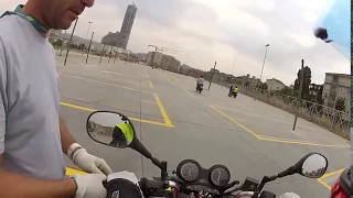Motosiklet eğitimi ilk ders scooter başlangıç ve vitesli motora geçiş