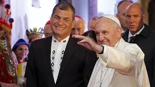 Папа римский встретился с президентом Эквадора