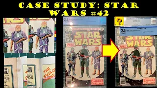 Case Study: Star Wars #42 Boba Fett Key CBCS 2.5 to CGC graded comic book stain removal clean press