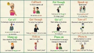 Telephone Phrasal Verbs: 12 Important Phrasal Verbs for Telephone Conversations