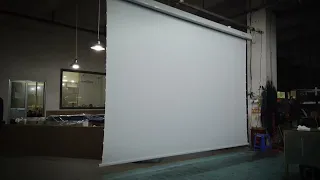 SCREENPRO Motorized 200 Inch Projector Screen | Full Screen Projection Screen