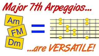 Major 7th Arpeggios Are More Versatile Than You Think