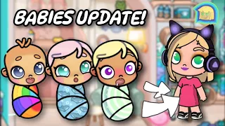 AVATAR WORLD BABIES UPDATE is HERE! 🩵Full Review and walkthrough 🩵