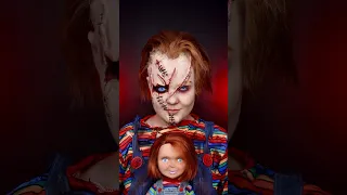 CHUCKY MAKEUP 🔪🖤 | EllaDoesFx | #shorts