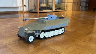 Halftrack Sd.Kfz. 251/22 Pakwagen upgrade with gun recoil