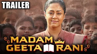Madam Geeta Rani (Raatchasi) 2020 Official Trailer Hindi Dubbed | Jyothika, Hareesh Peradi