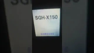 Samsung SGH-X150 Startup & Shutdown